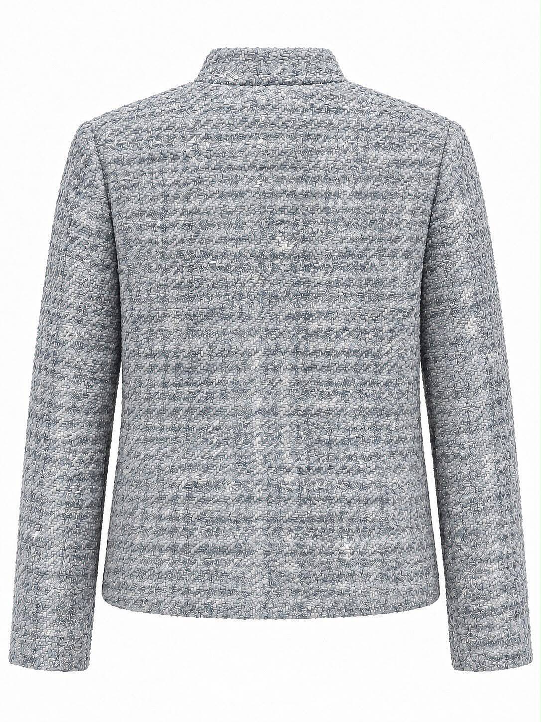 BLUE PEARL TWEED JACKET - 2