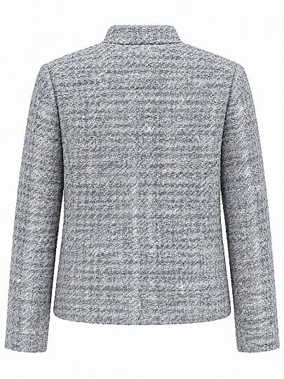 BLUE PEARL TWEED JACKET - 2