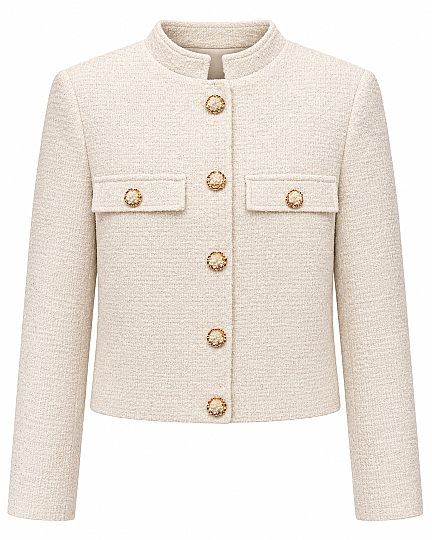 PEARL TWEED JACKET - 1